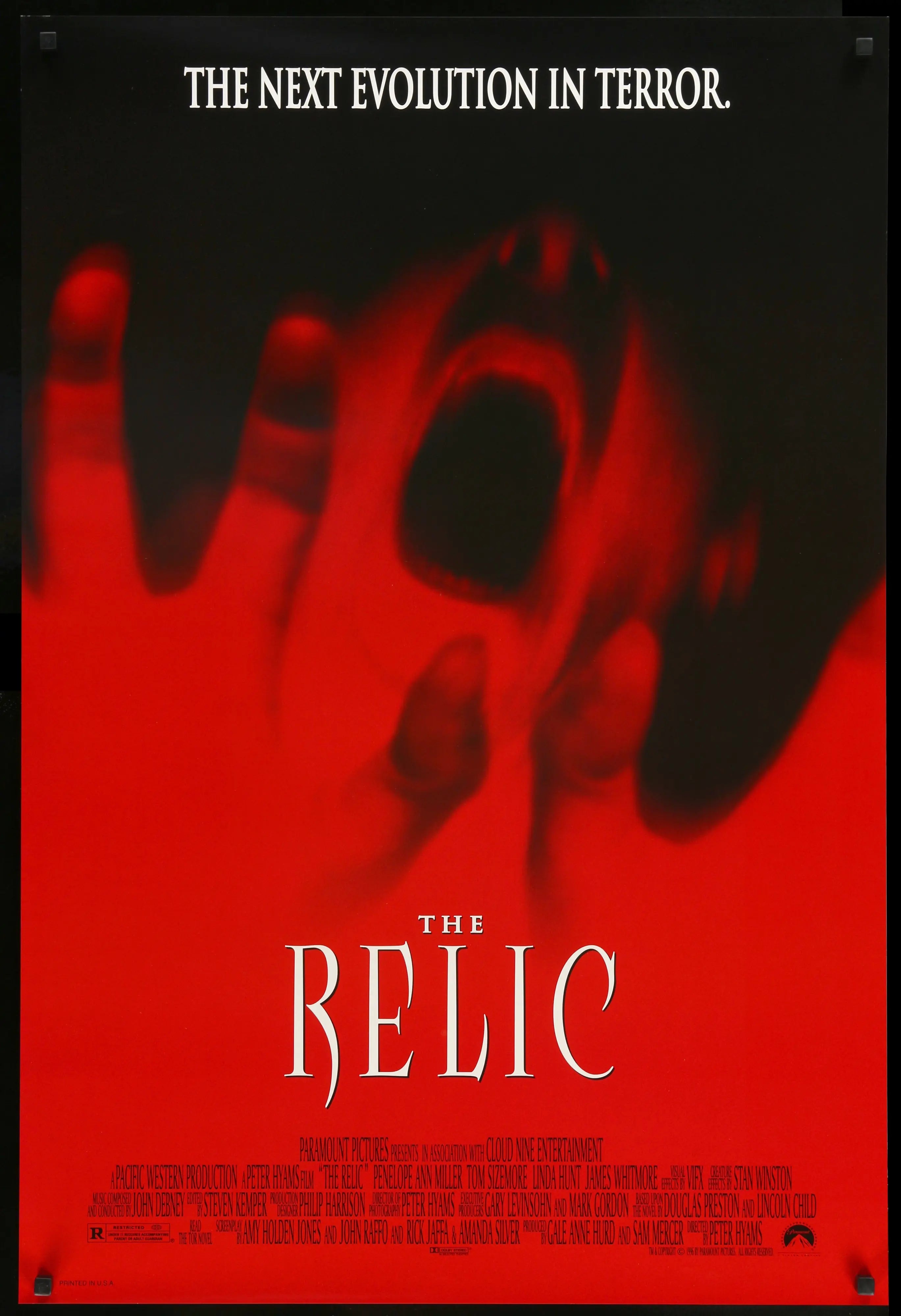Relic (1997) original movie poster for sale at Originalfilmart
