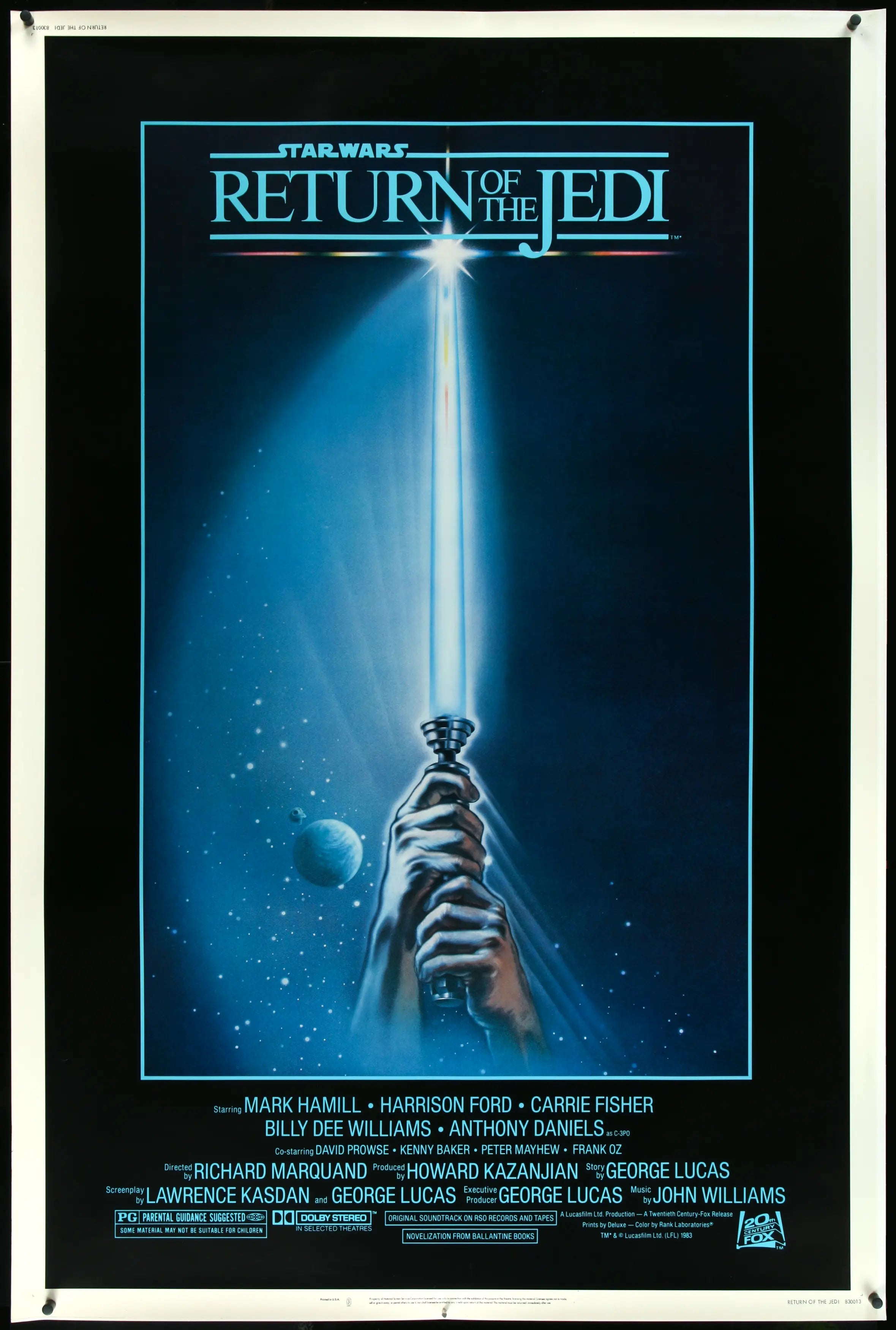 Return of the Jedi (1983) original movie poster for sale at Originalfilmart
