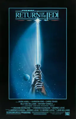 Return of the Jedi (1983) original movie poster for sale at Originalfilmart