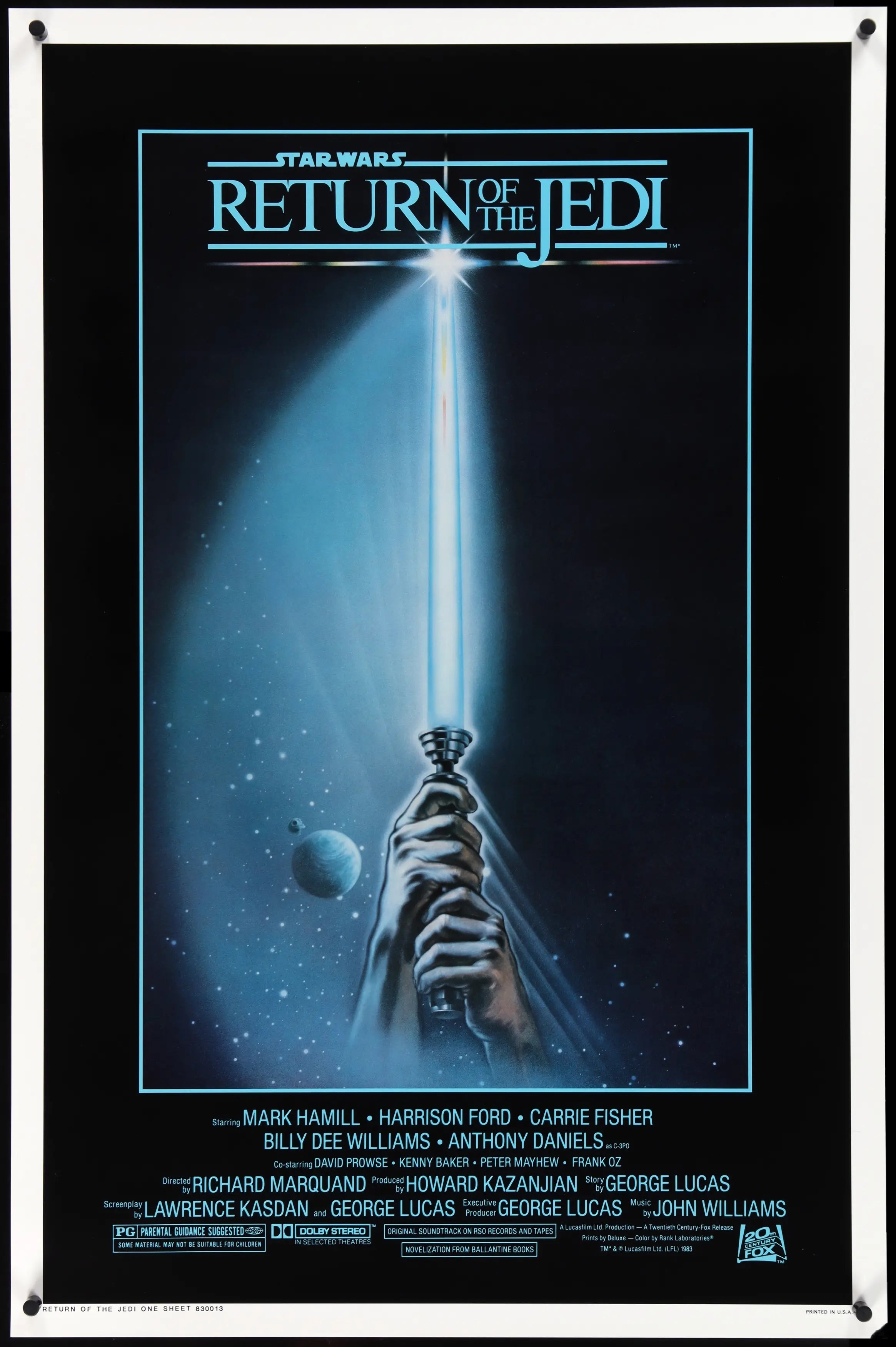 Return of the Jedi (1983) original movie poster for sale at Originalfilmart
