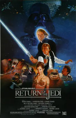 Return of the Jedi (1983) original movie poster for sale at Originalfilmart