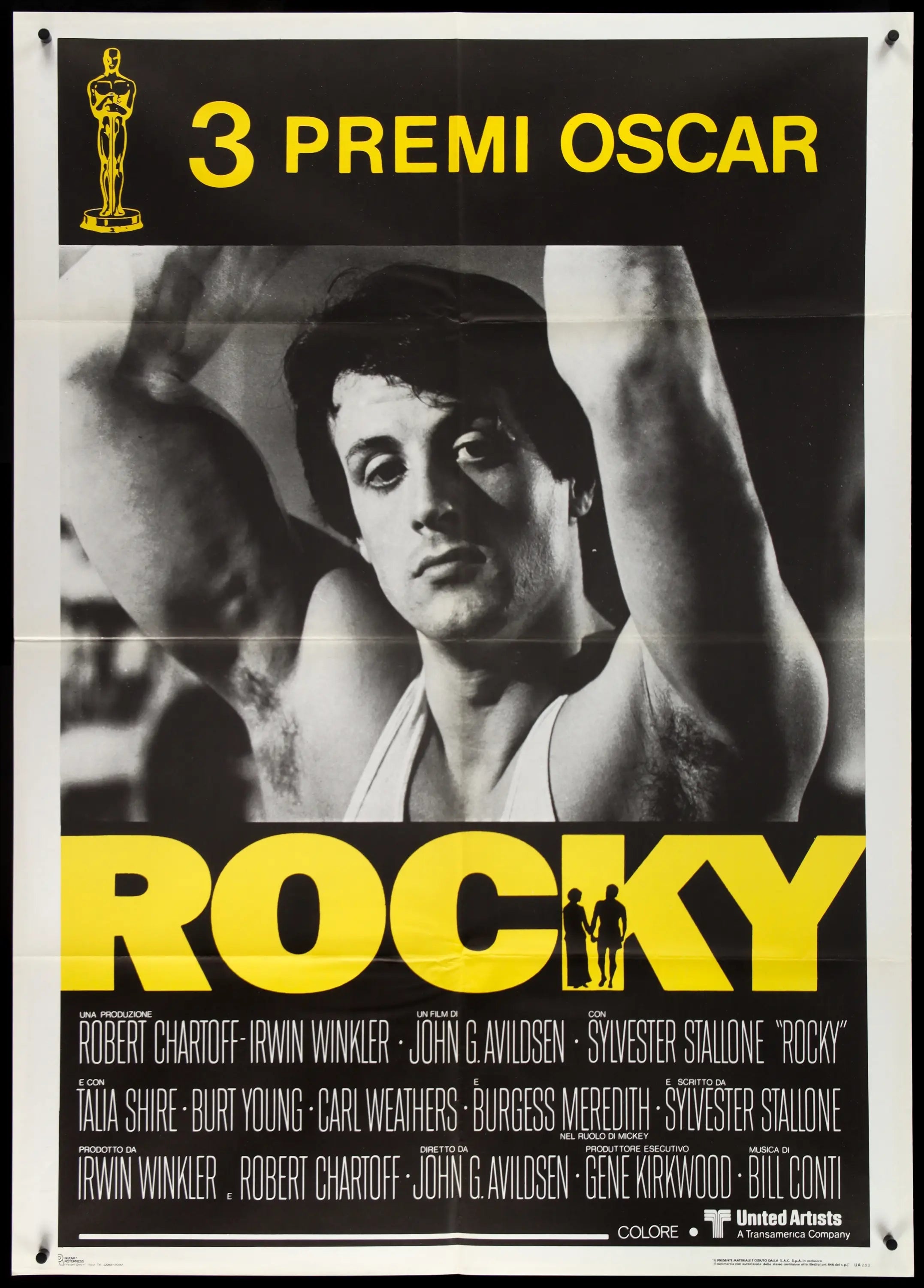 Rocky (1976) original movie poster for sale at Originalfilmart