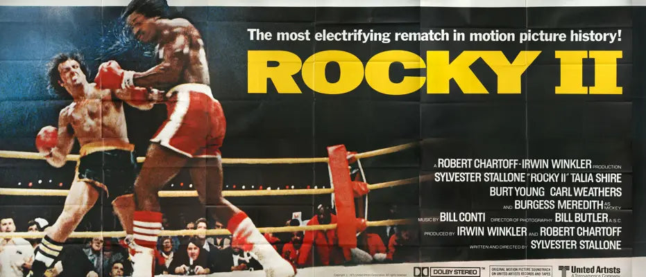Rocky II (1979) original movie poster for sale at Originalfilmart