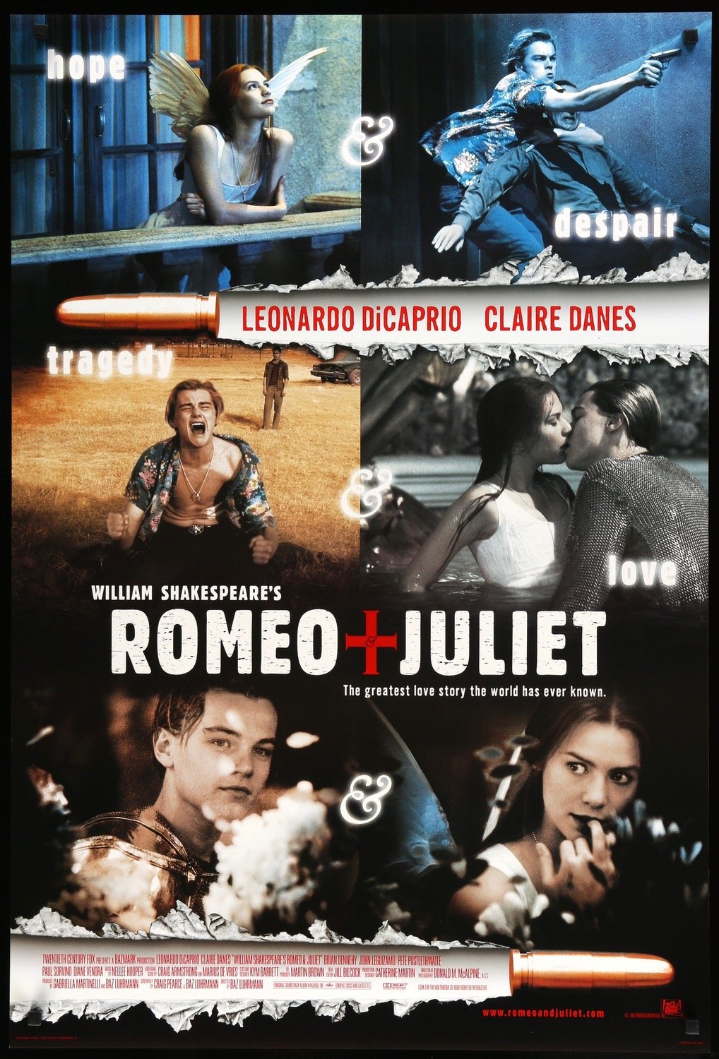 Romeo and Juliet (1996) original movie poster for sale at Originalfilmart