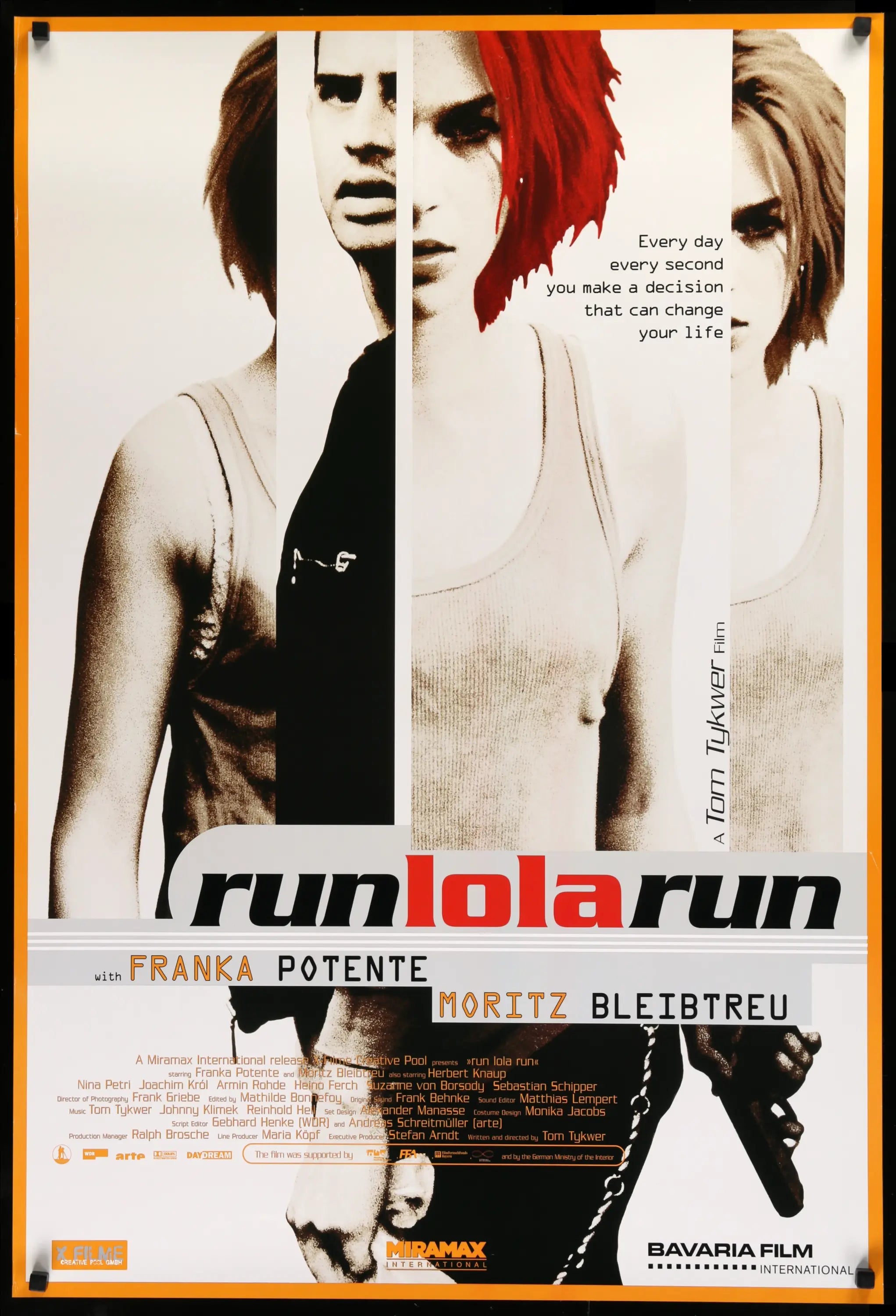 Run Lola Run (1998) original movie poster for sale at Originalfilmart
