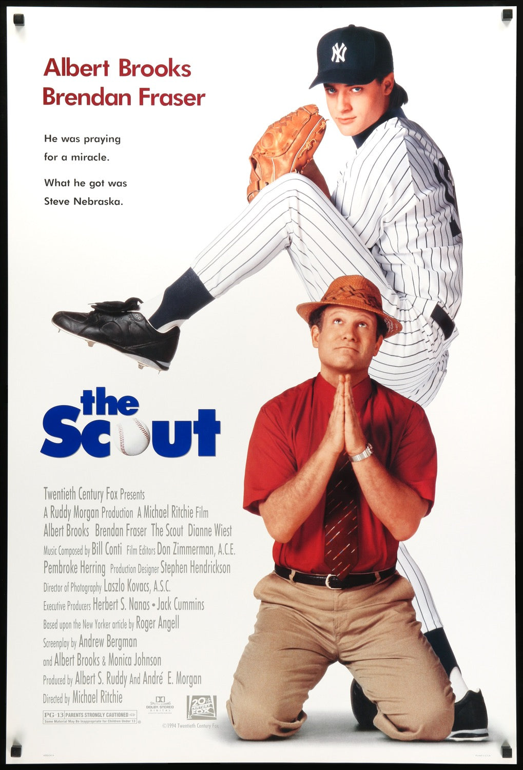 Scout (1994) original movie poster for sale at Originalfilmart