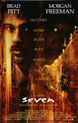 Seven (1995) original movie poster for sale at Originalfilmart