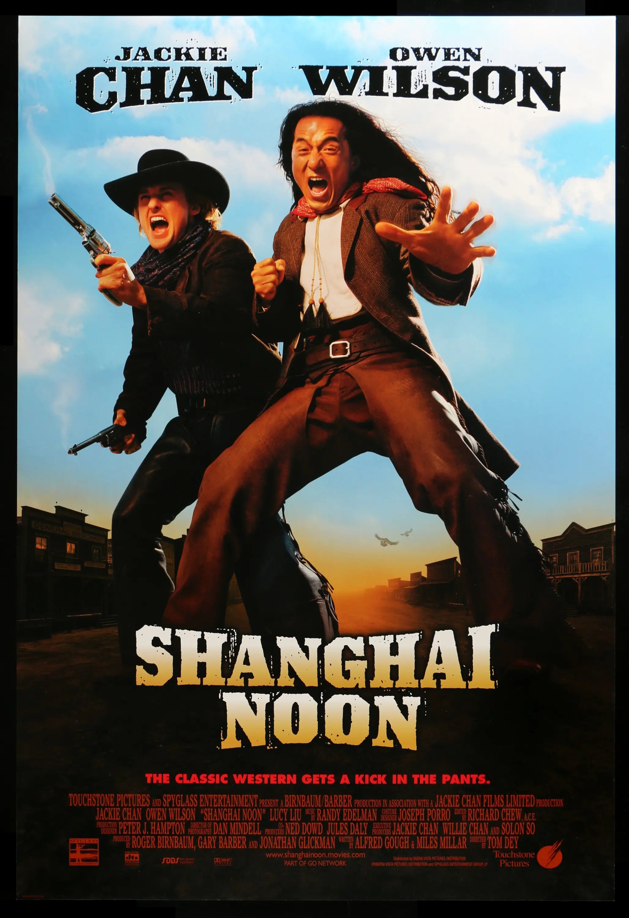 Shanghai Noon (2000) original movie poster for sale at Originalfilmart