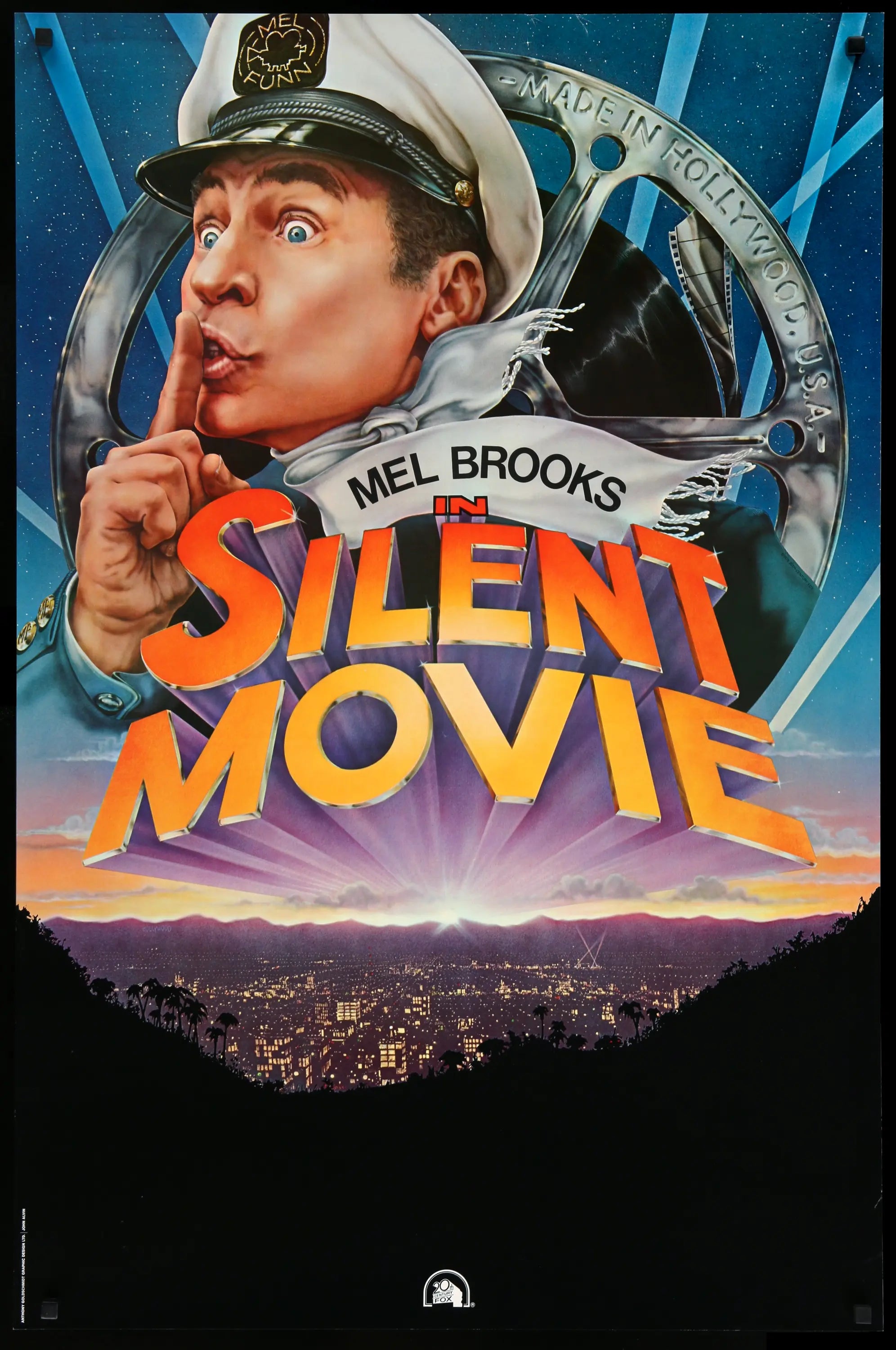 Silent Movie (1976) original movie poster for sale at Originalfilmart