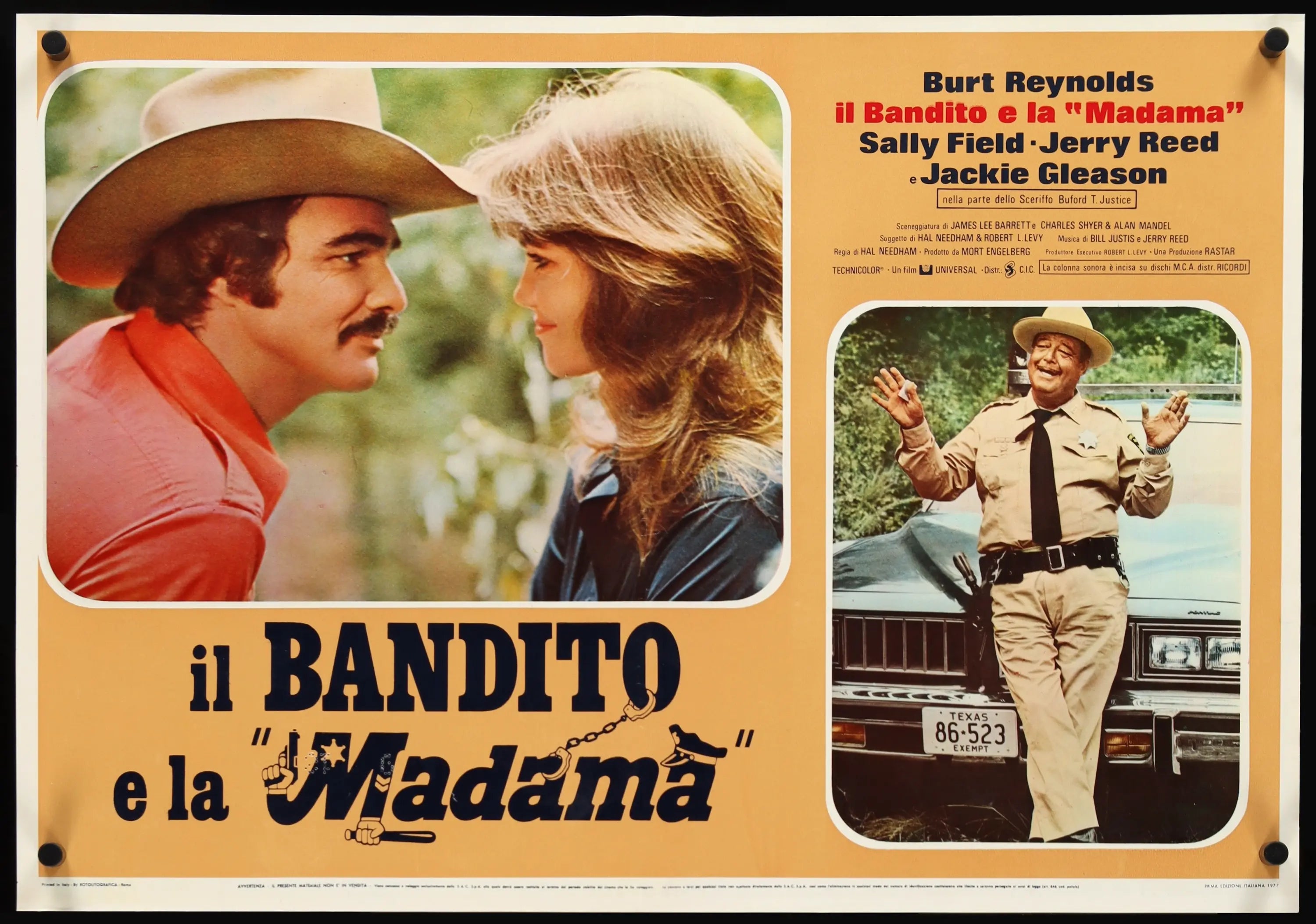 Smokey and the Bandit (1977) original movie poster for sale at Originalfilmart