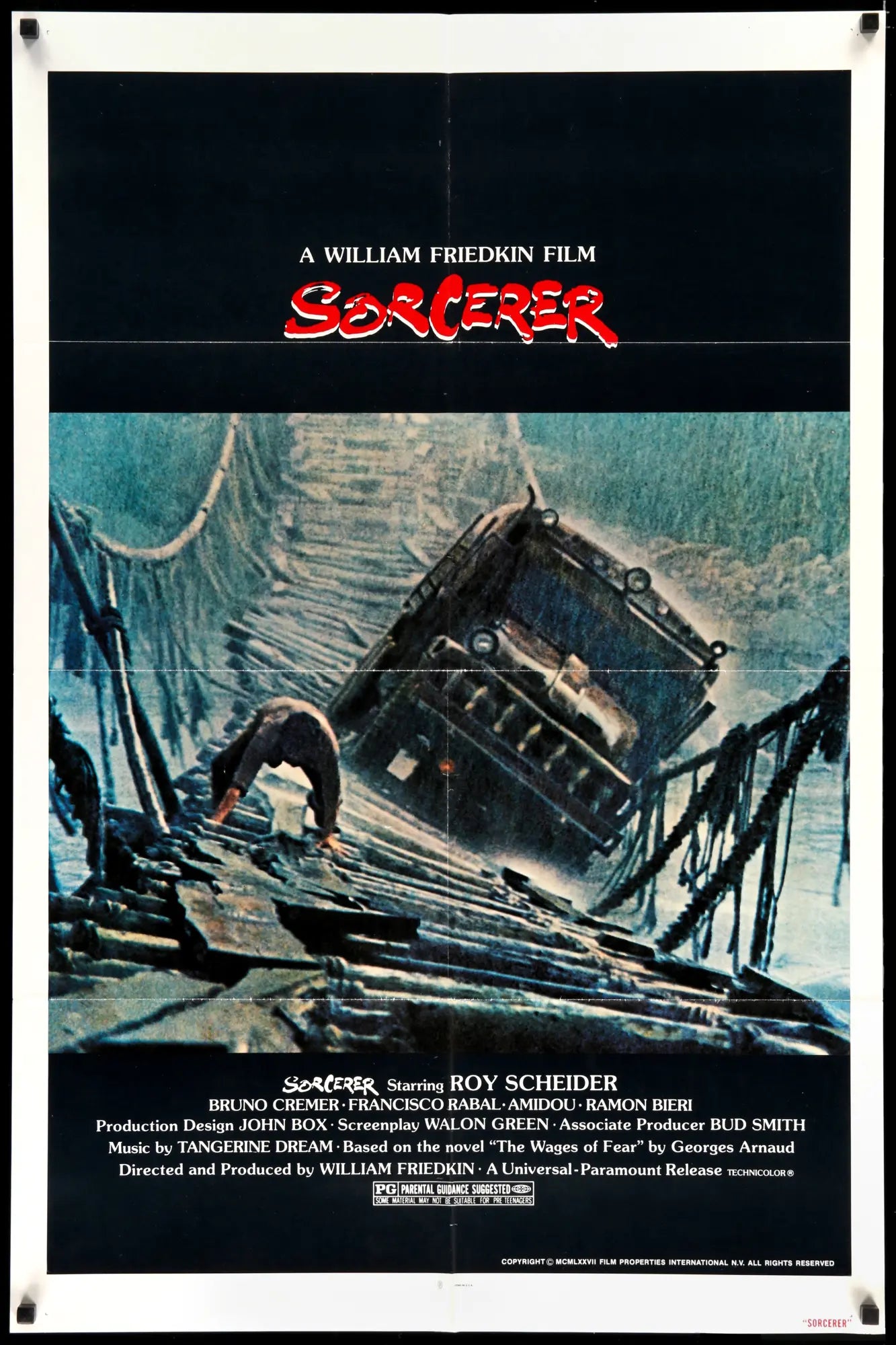 Sorcerer (1977) original movie poster for sale at Originalfilmart