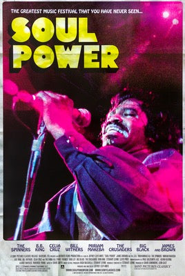 Soul Power (2008) original movie poster for sale at Originalfilmart
