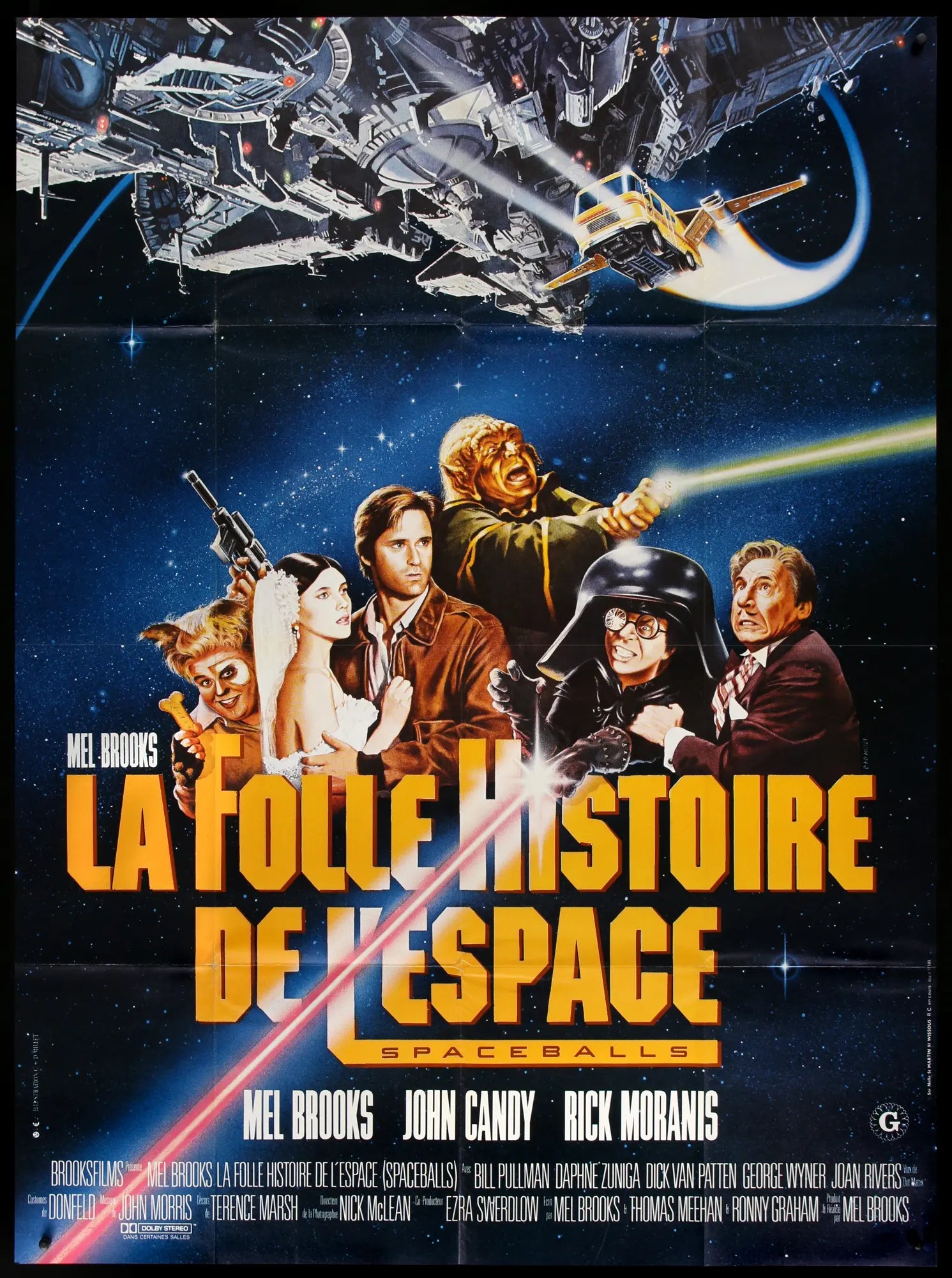 Spaceballs (1987) original movie poster for sale at Originalfilmart