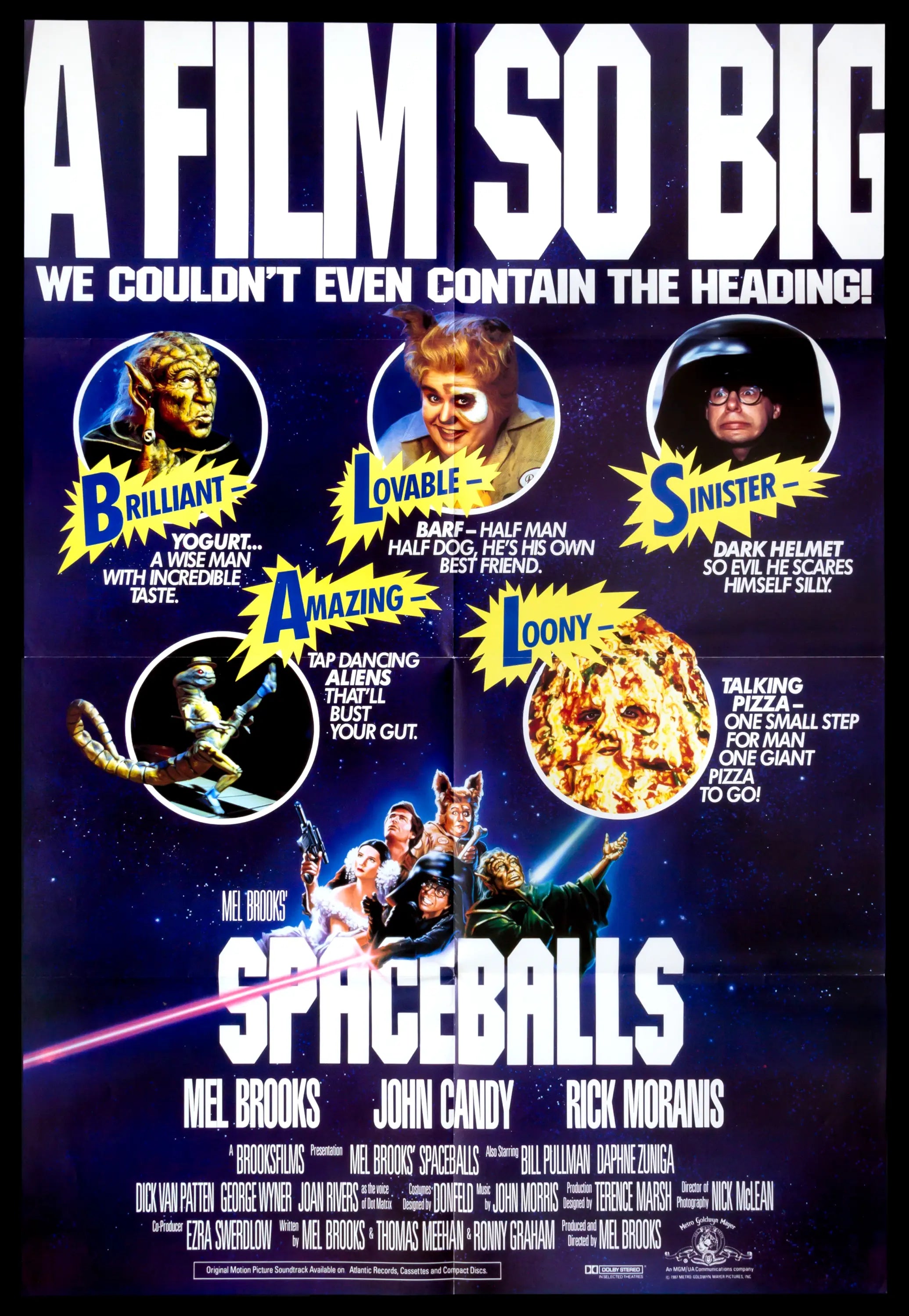 Spaceballs (1987) original movie poster for sale at Originalfilmart