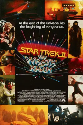 Star Trek II: The Wrath of Khan (1982) original movie poster for sale at Originalfilmart