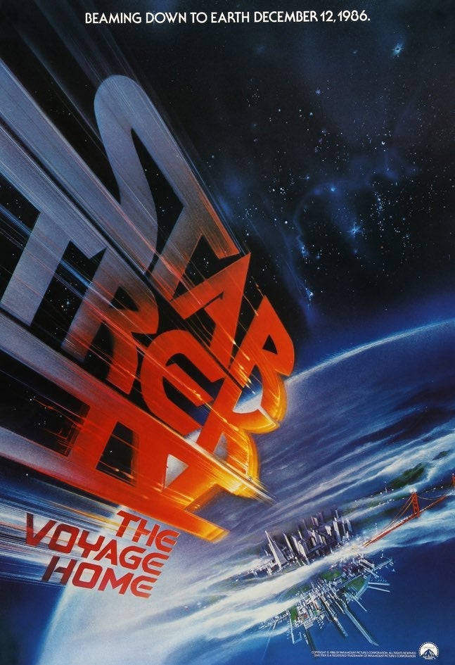 Star Trek IV: The Voyage Home (1986) original movie poster for sale at Originalfilmart