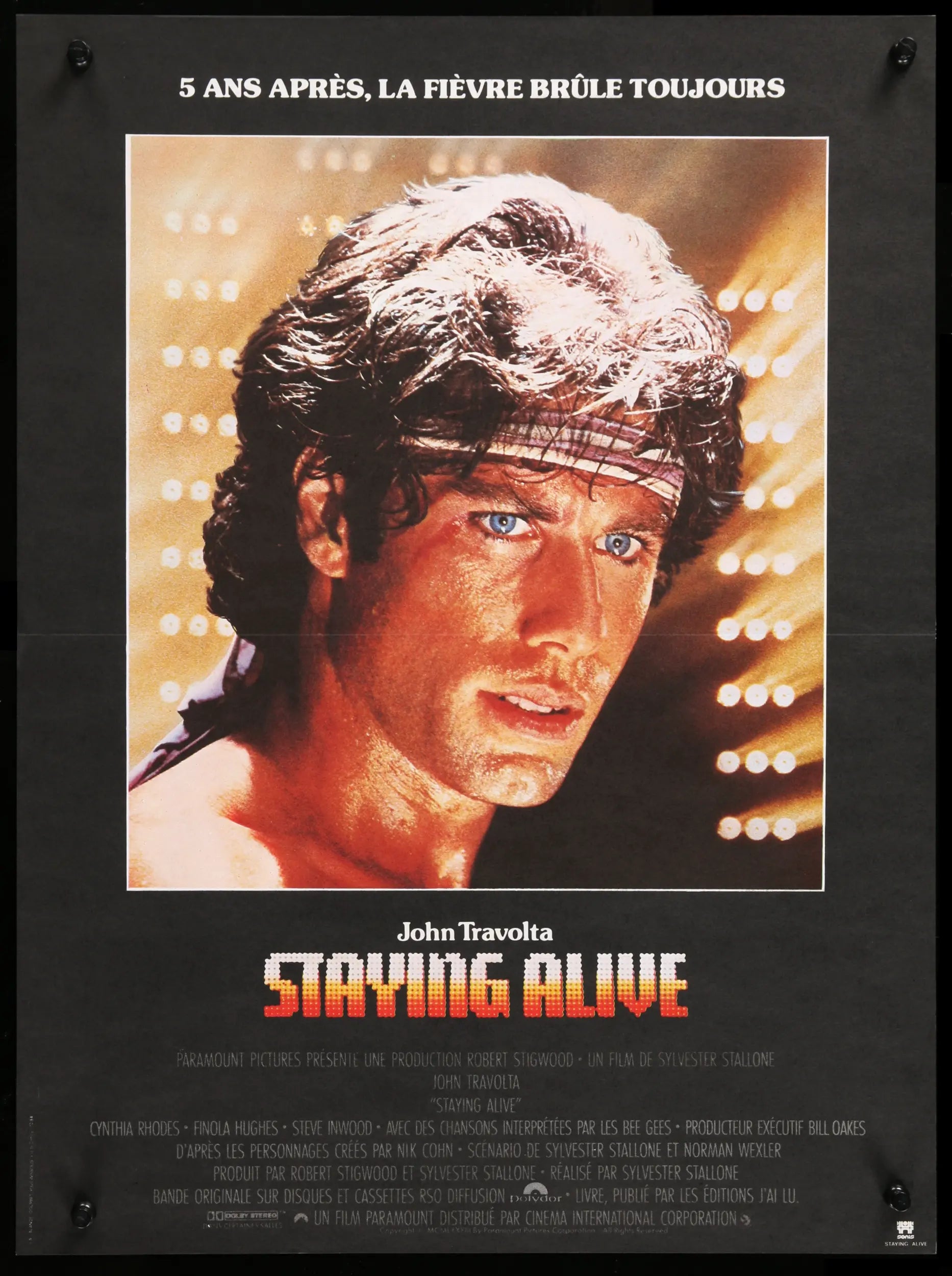 Staying Alive (1983) original movie poster for sale at Originalfilmart