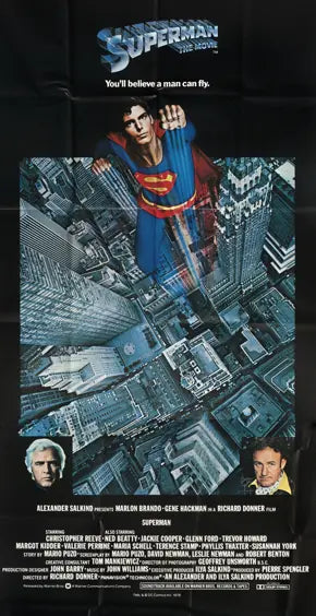 Superman: The Movie (1978) original movie poster for sale at Originalfilmart