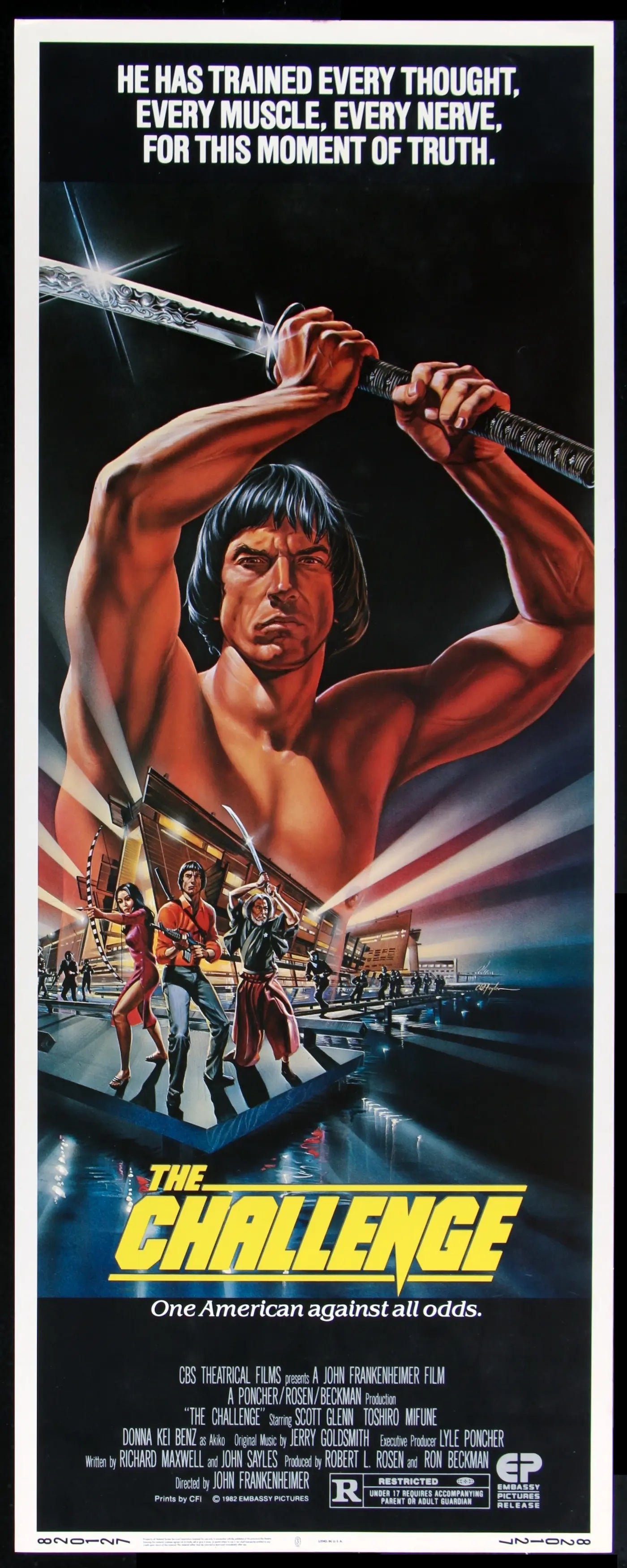 Challenge (1982) original movie poster for sale at Originalfilmart