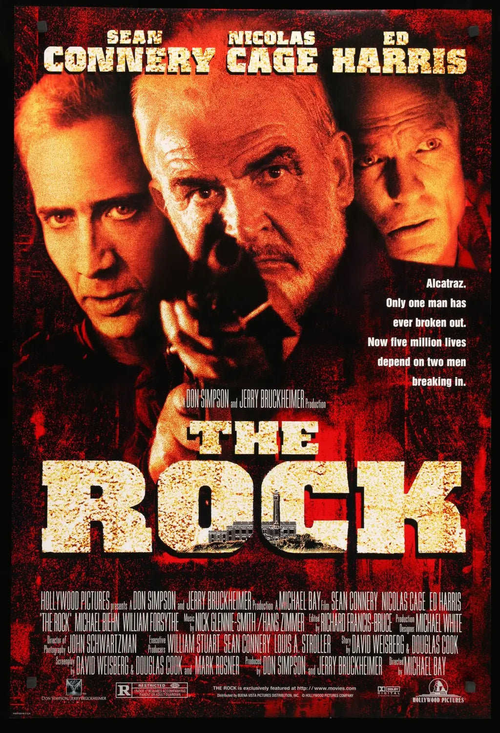 Rock (1996) original movie poster for sale at Originalfilmart