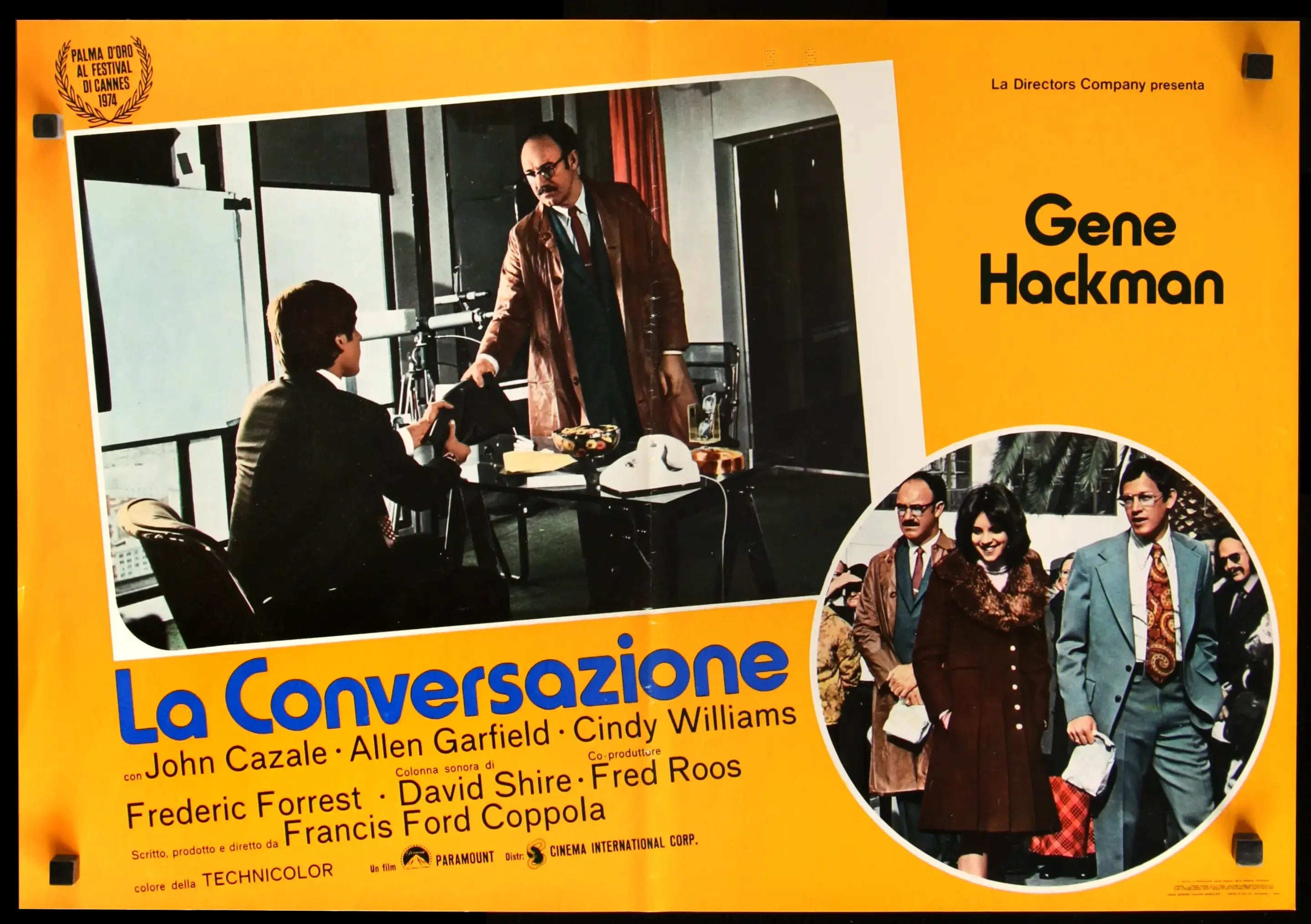 Conversation (1974) original movie poster for sale at Originalfilmart