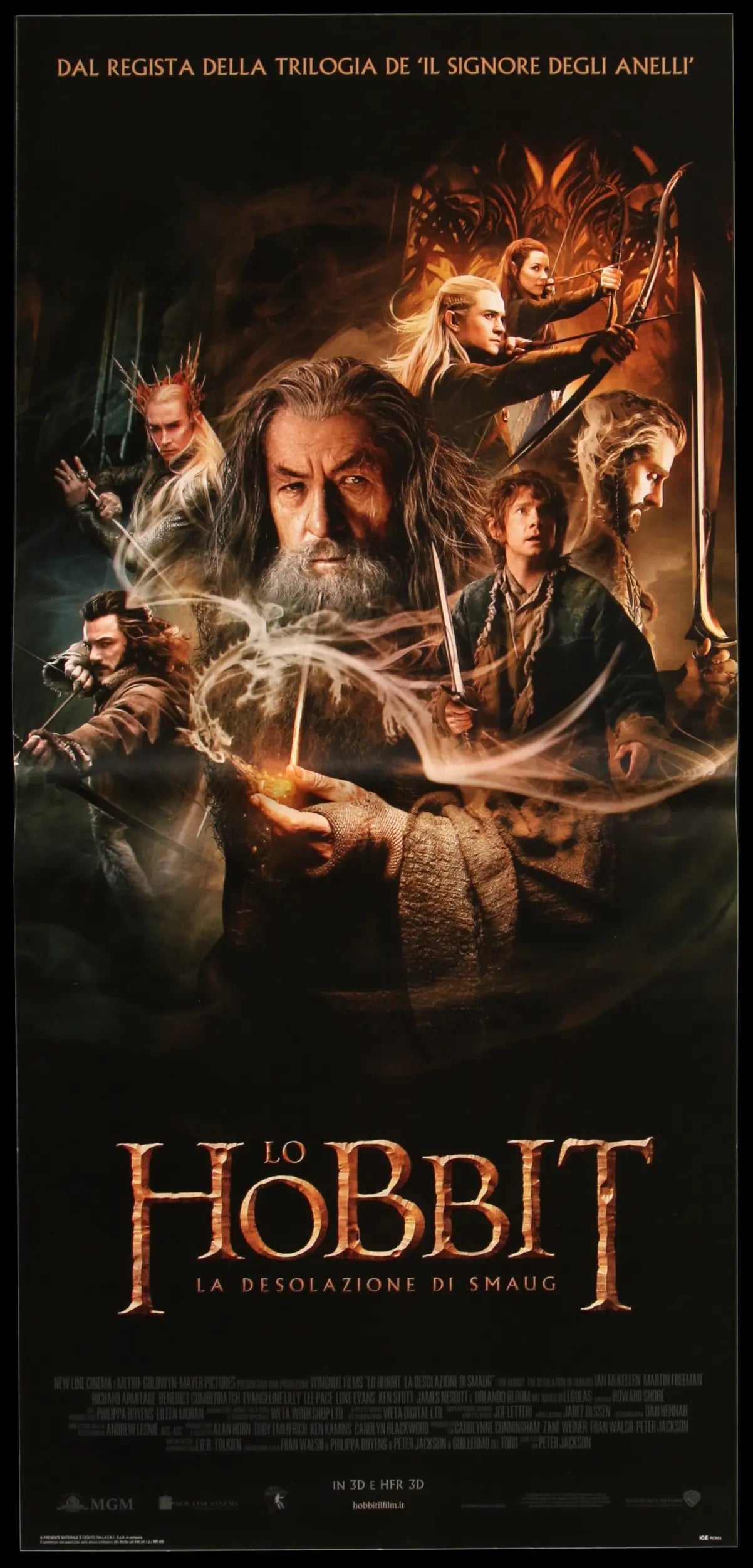 Hobbit - The Desolation of Smaug (2013) original movie poster for sale at Originalfilmart