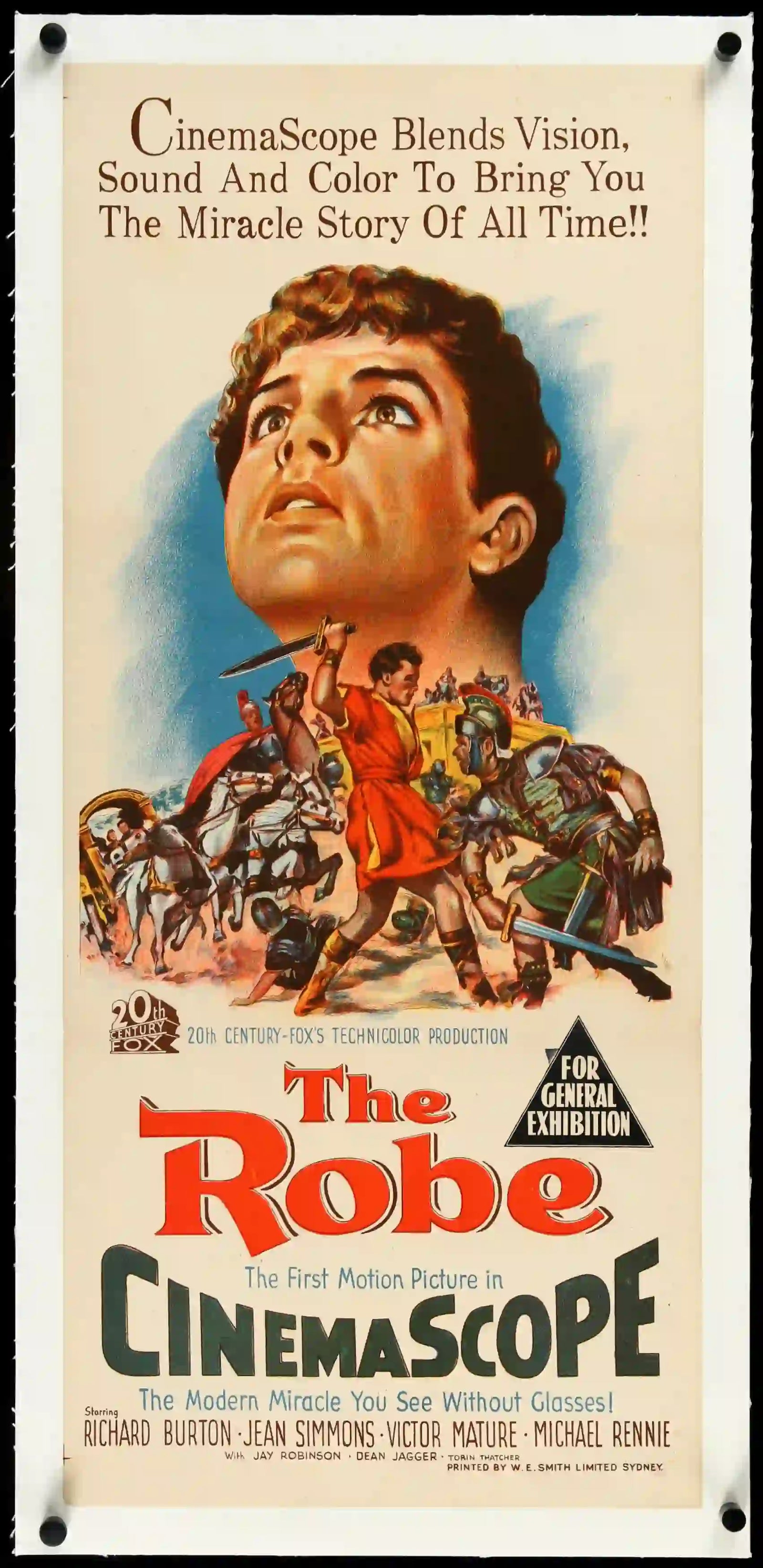 Robe (1953) original movie poster for sale at Originalfilmart