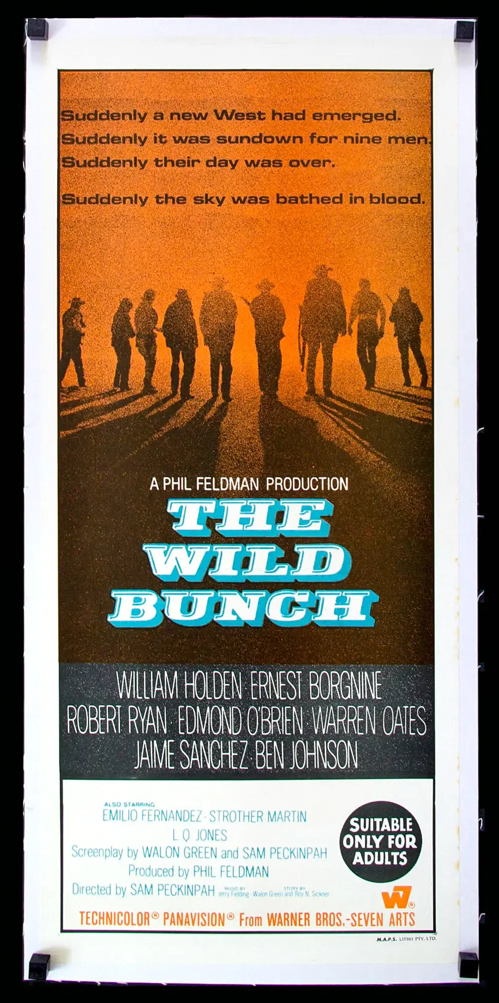 Wild Bunch (1969) original movie poster for sale at Originalfilmart