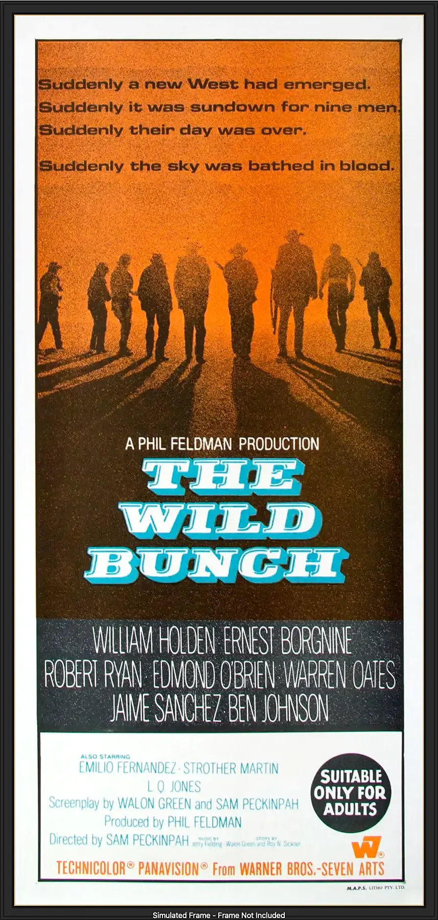 Wild Bunch (1969) original movie poster for sale at Originalfilmart