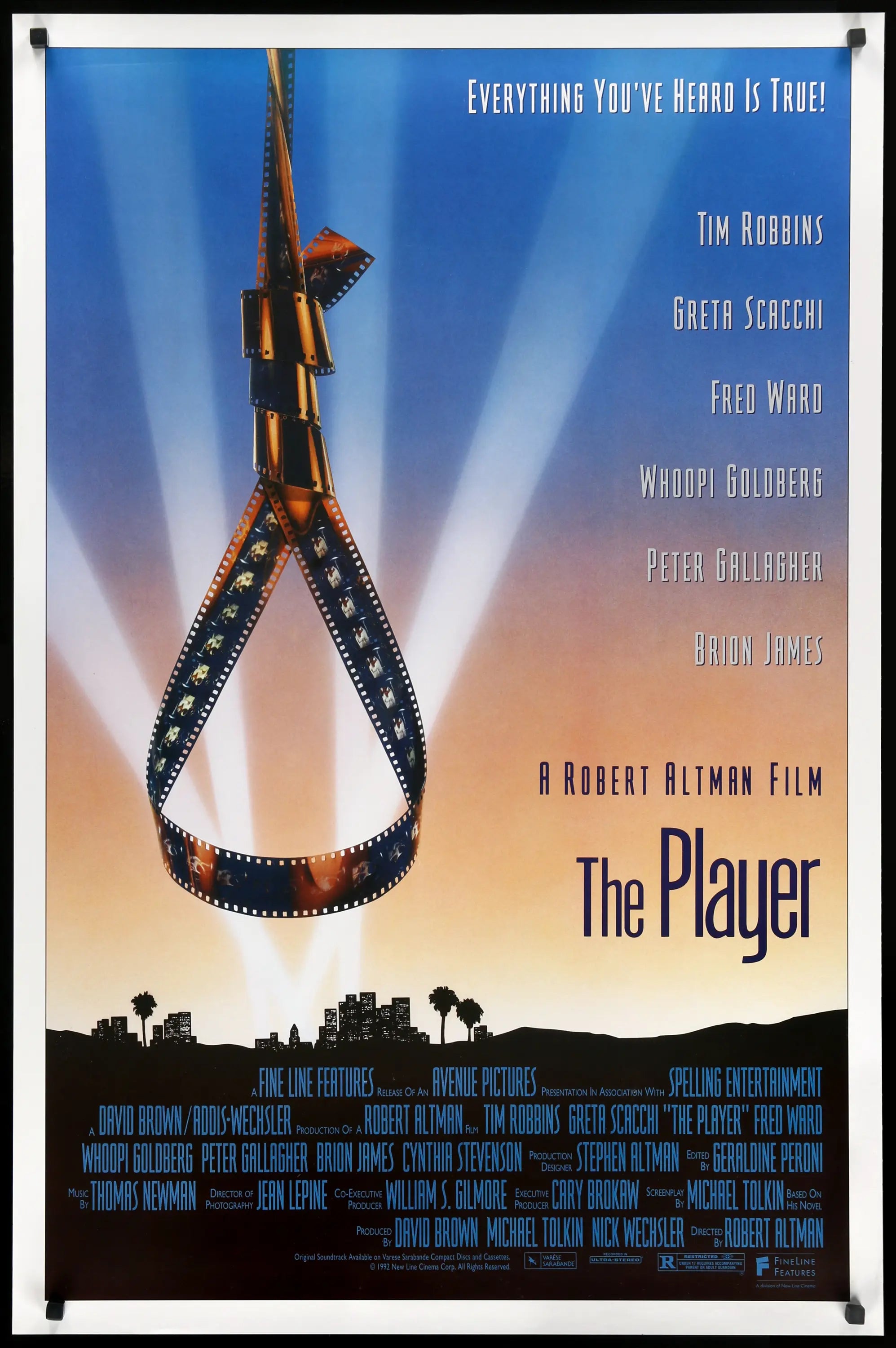 Player (1992) original movie poster for sale at Originalfilmart