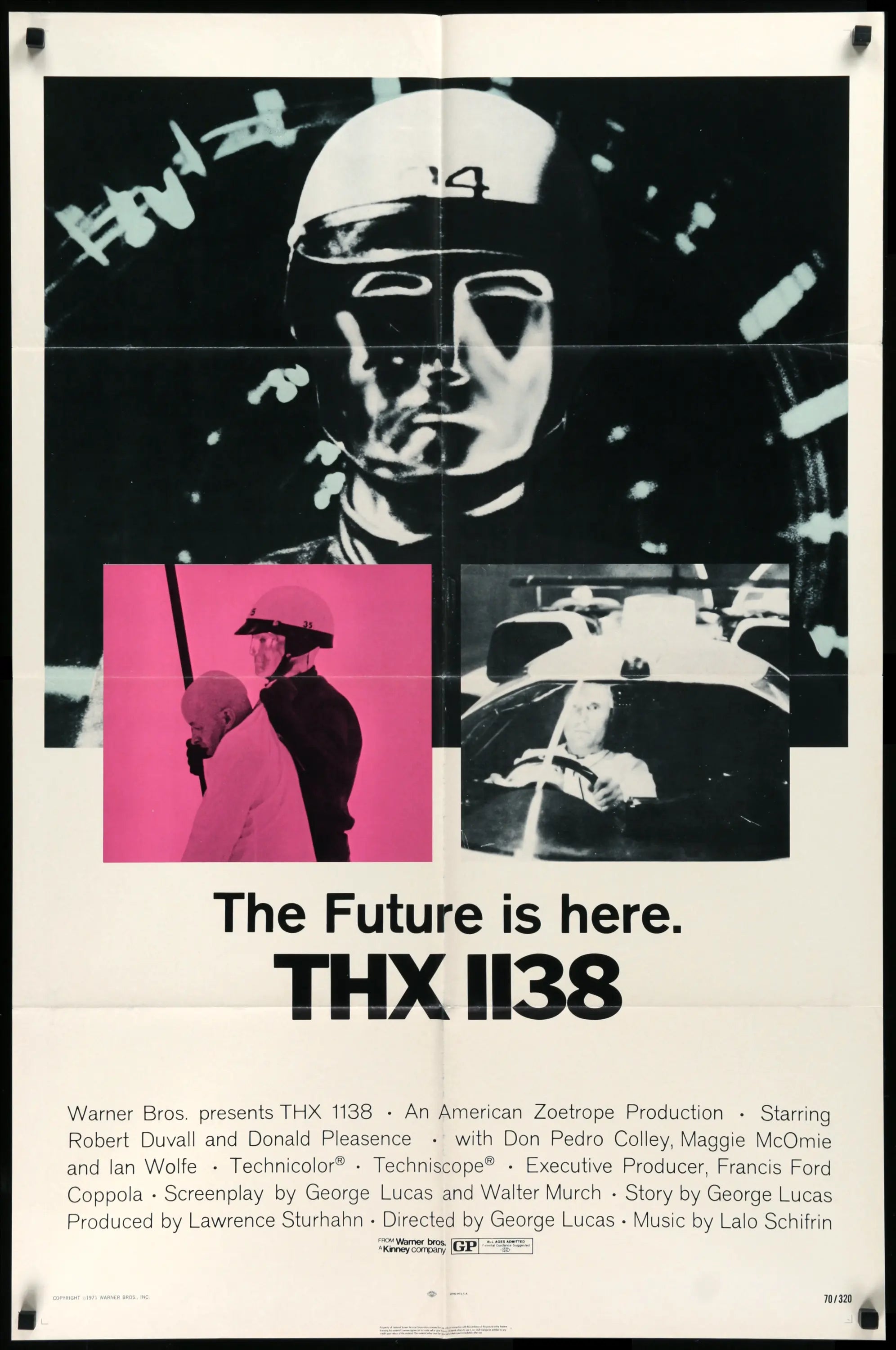 THX 1138 (1971) original movie poster for sale at Originalfilmart