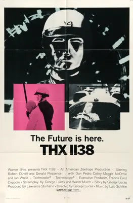 THX 1138 (1971) original movie poster for sale at Originalfilmart