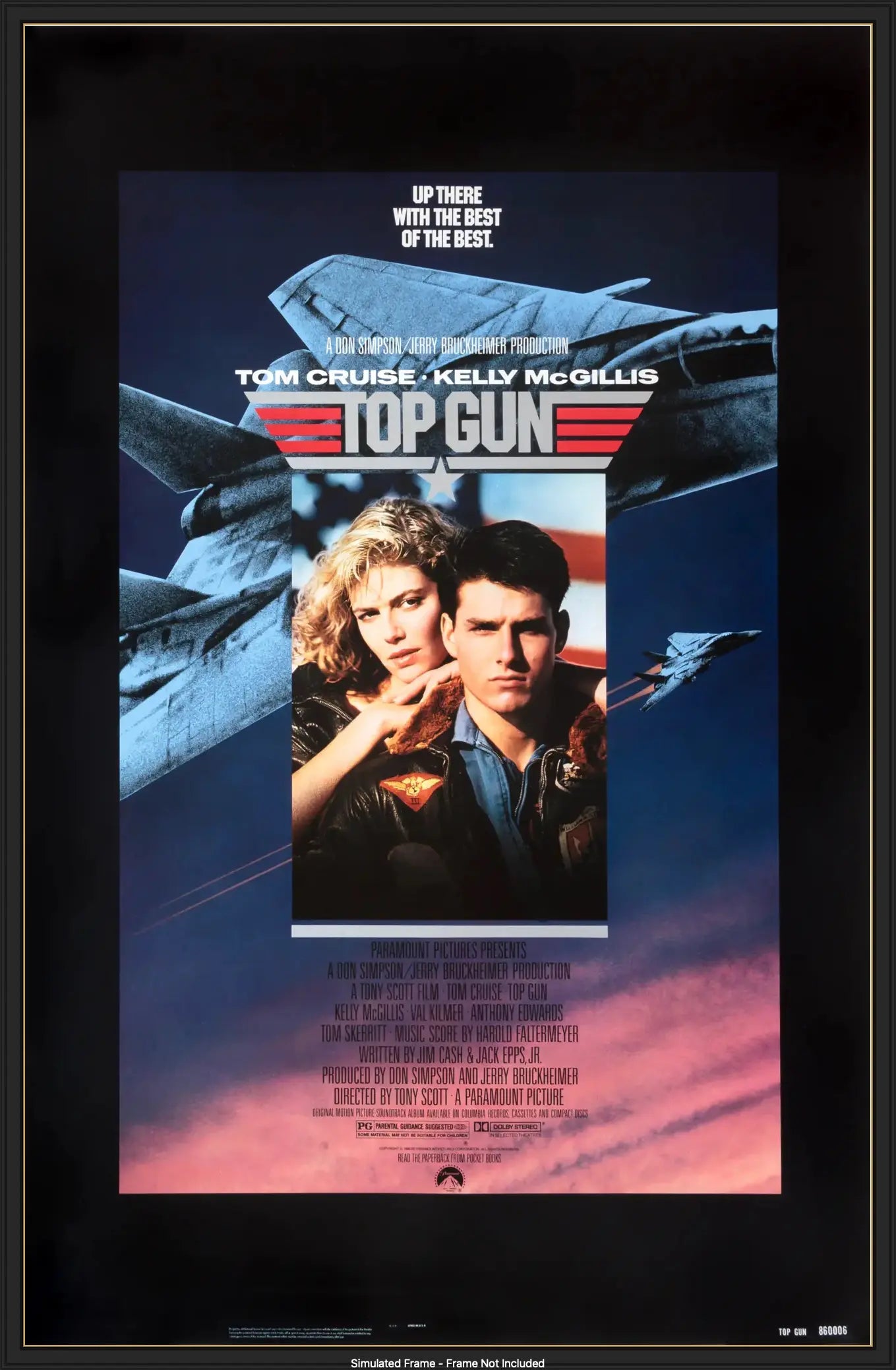 Top Gun (1986) original movie poster for sale at Originalfilmart