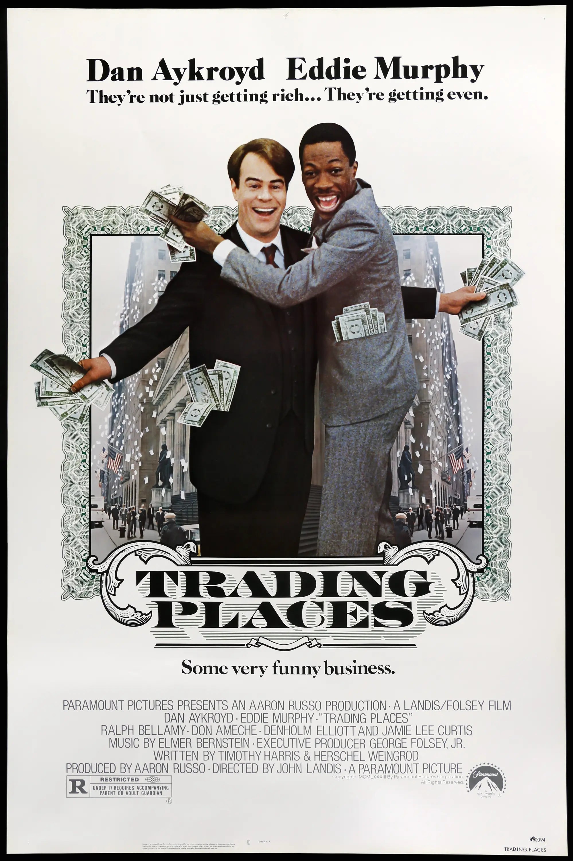 Trading Places (1983) original movie poster for sale at Originalfilmart