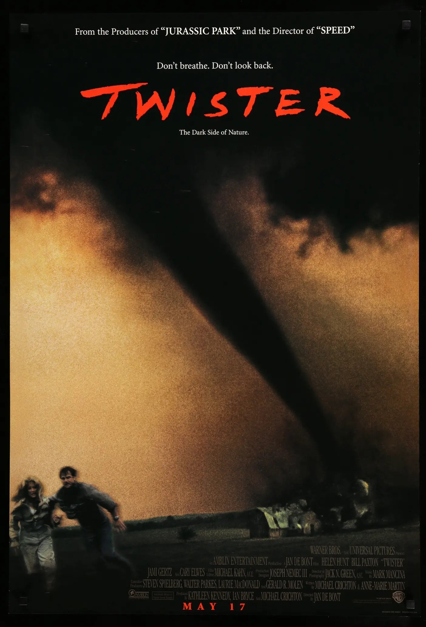 Twister (1996) original movie poster for sale at Originalfilmart