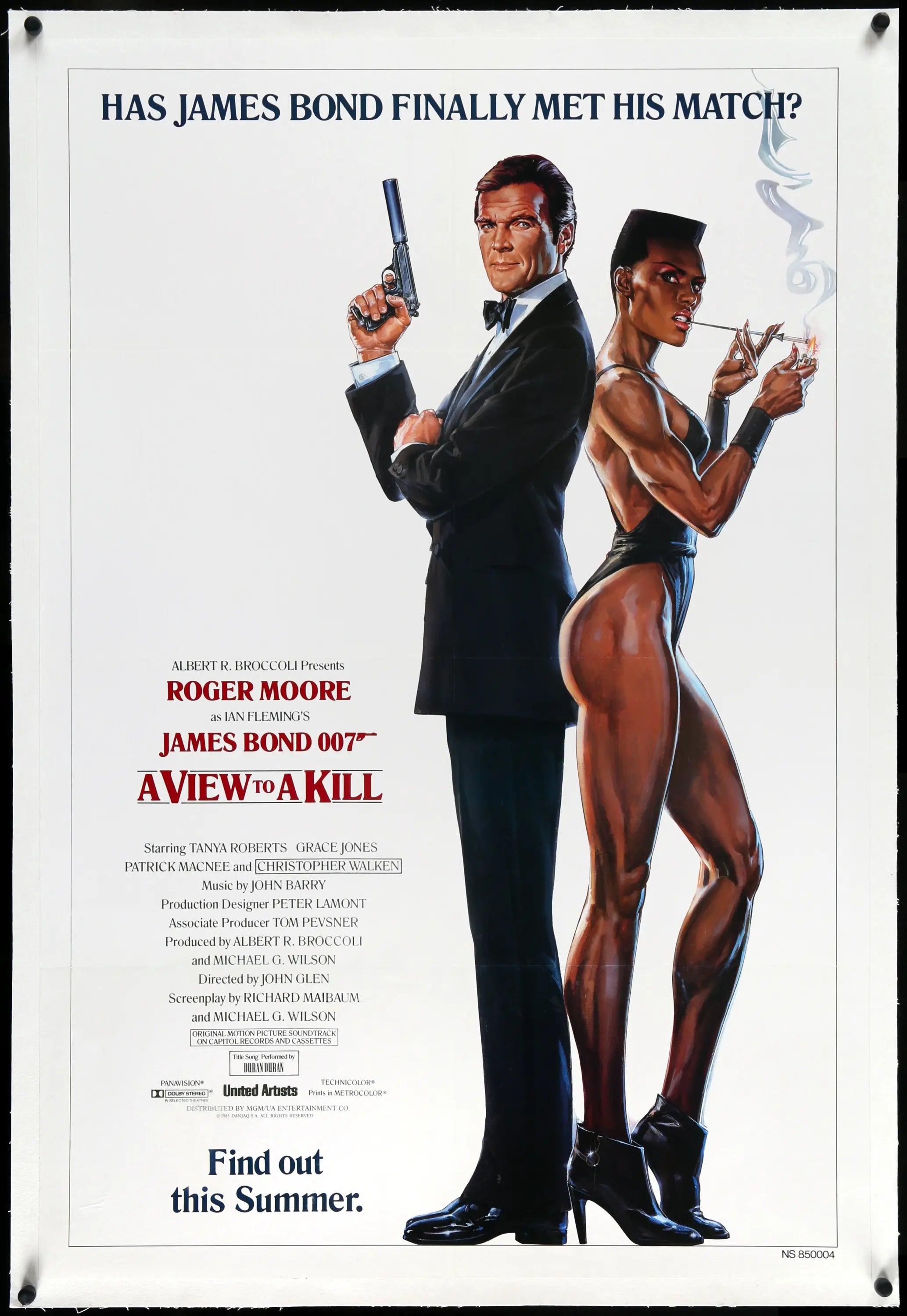 View to a Kill (1985) original movie poster for sale at Originalfilmart