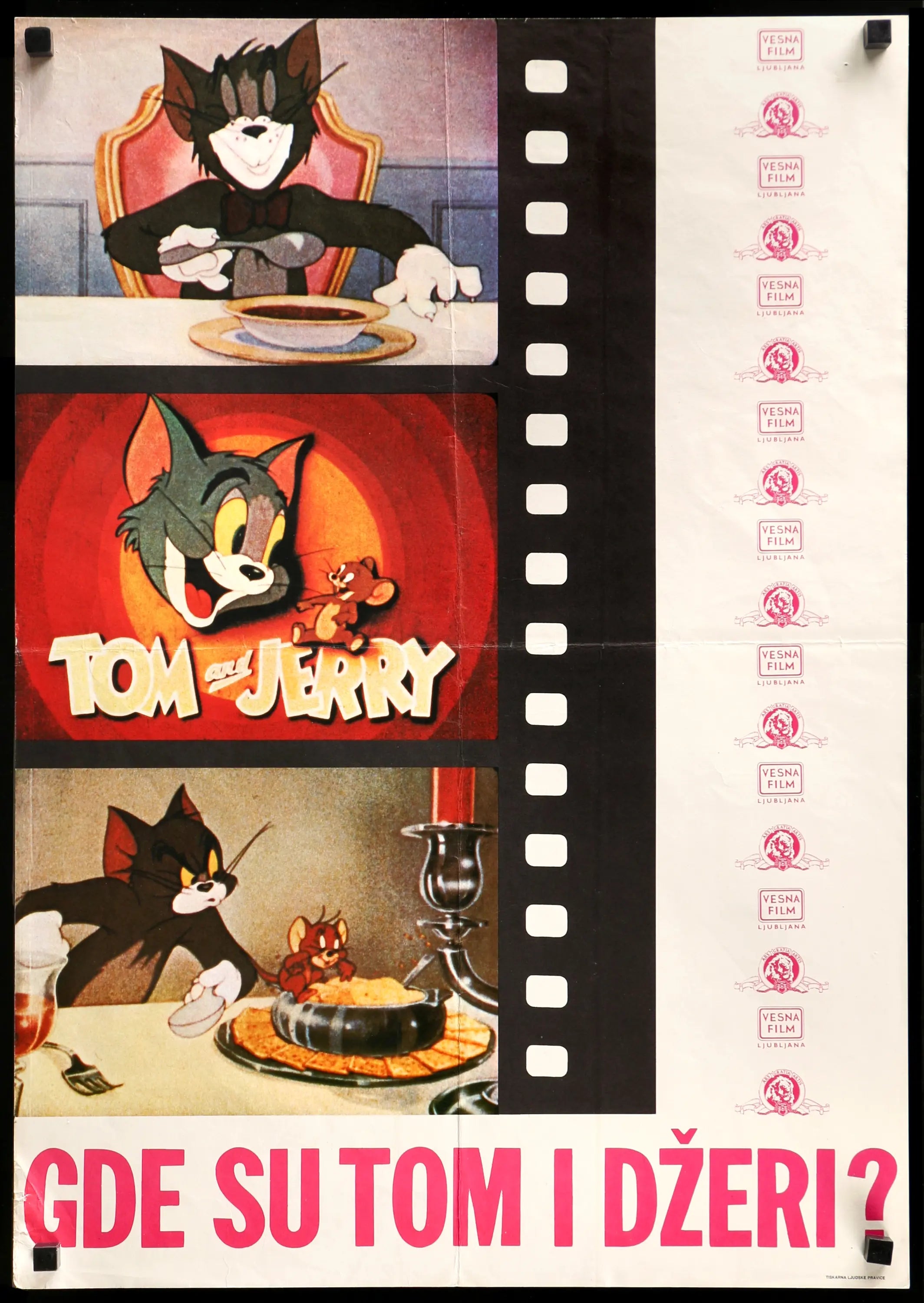 Where Are Tom and Jerry? (1981) original movie poster for sale at Originalfilmart