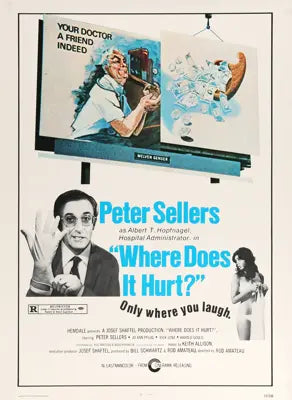 Where Does It Hurt? (1972) original movie poster for sale at Originalfilmart