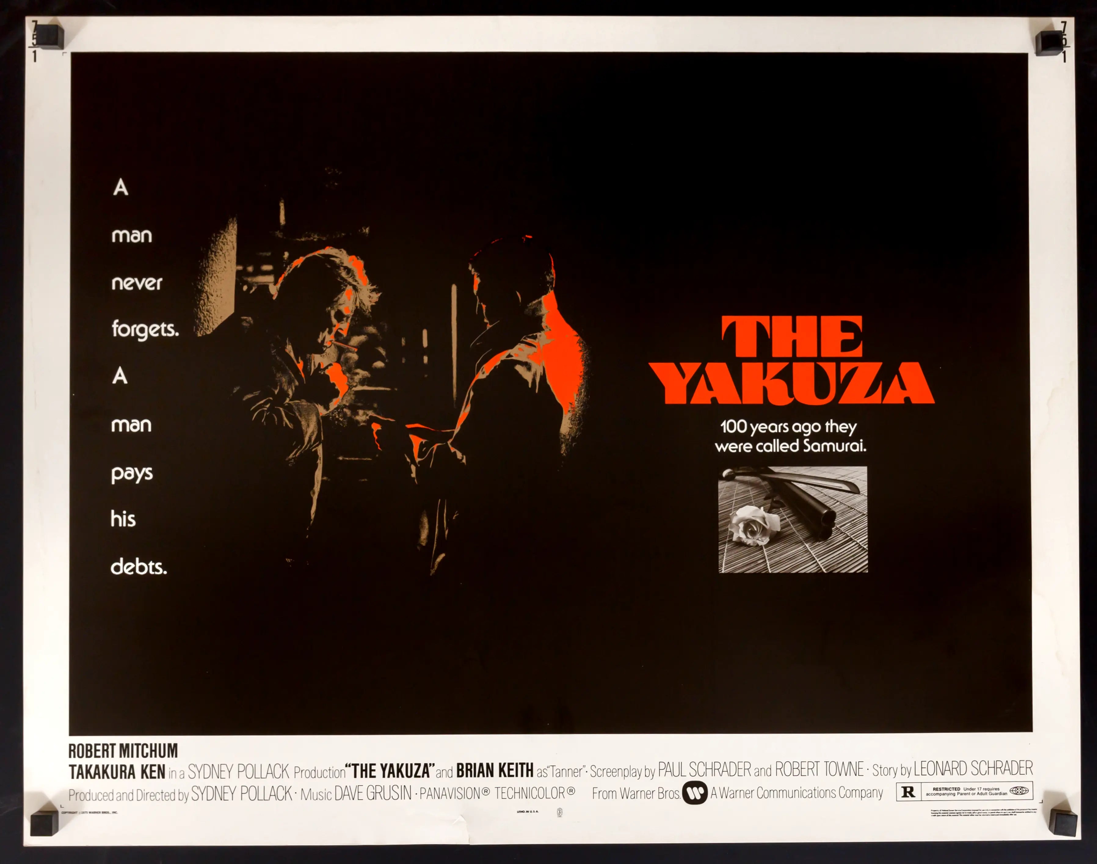 Yakuza (1974) original movie poster for sale at Originalfilmart