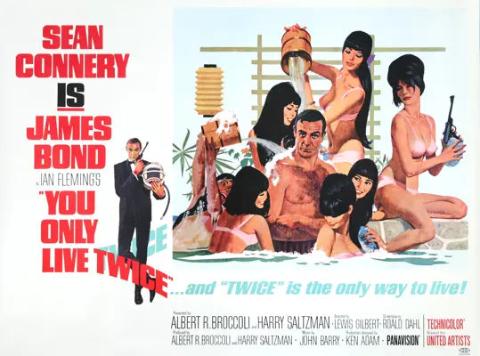 You Only Live Twice (1967) original movie poster for sale at Originalfilmart