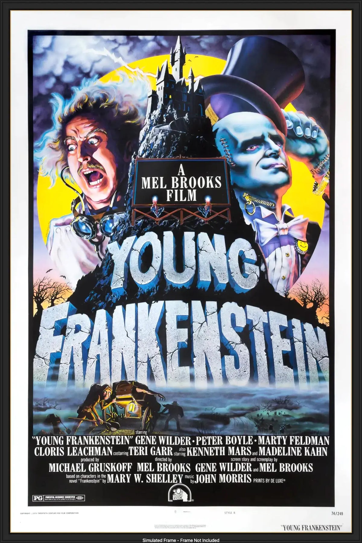 Young Frankenstein (1974) original movie poster for sale at Originalfilmart