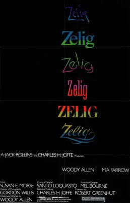 Zelig (1983) original movie poster for sale at Originalfilmart