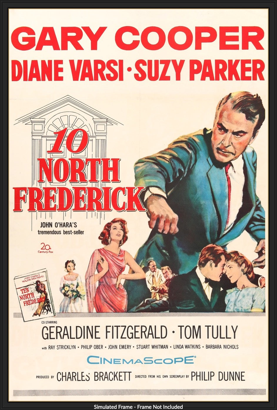 Ten North Frederick (1958) original movie poster for sale at Originalfilmart