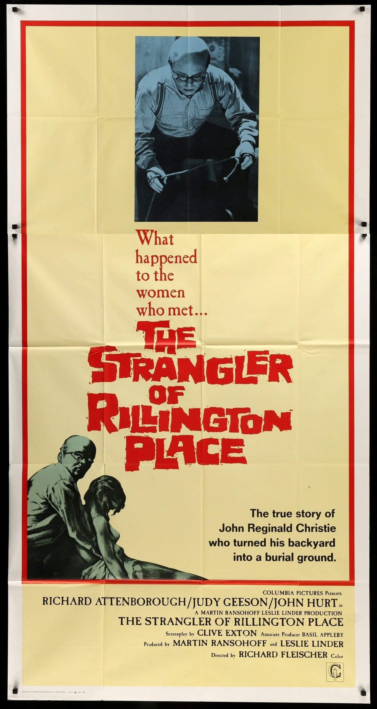 10 Rillington Place (1971) original movie poster for sale at Originalfilmart