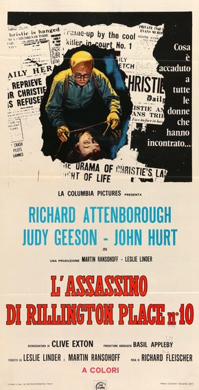 10 Rillington Place (1971) original movie poster for sale at Originalfilmart