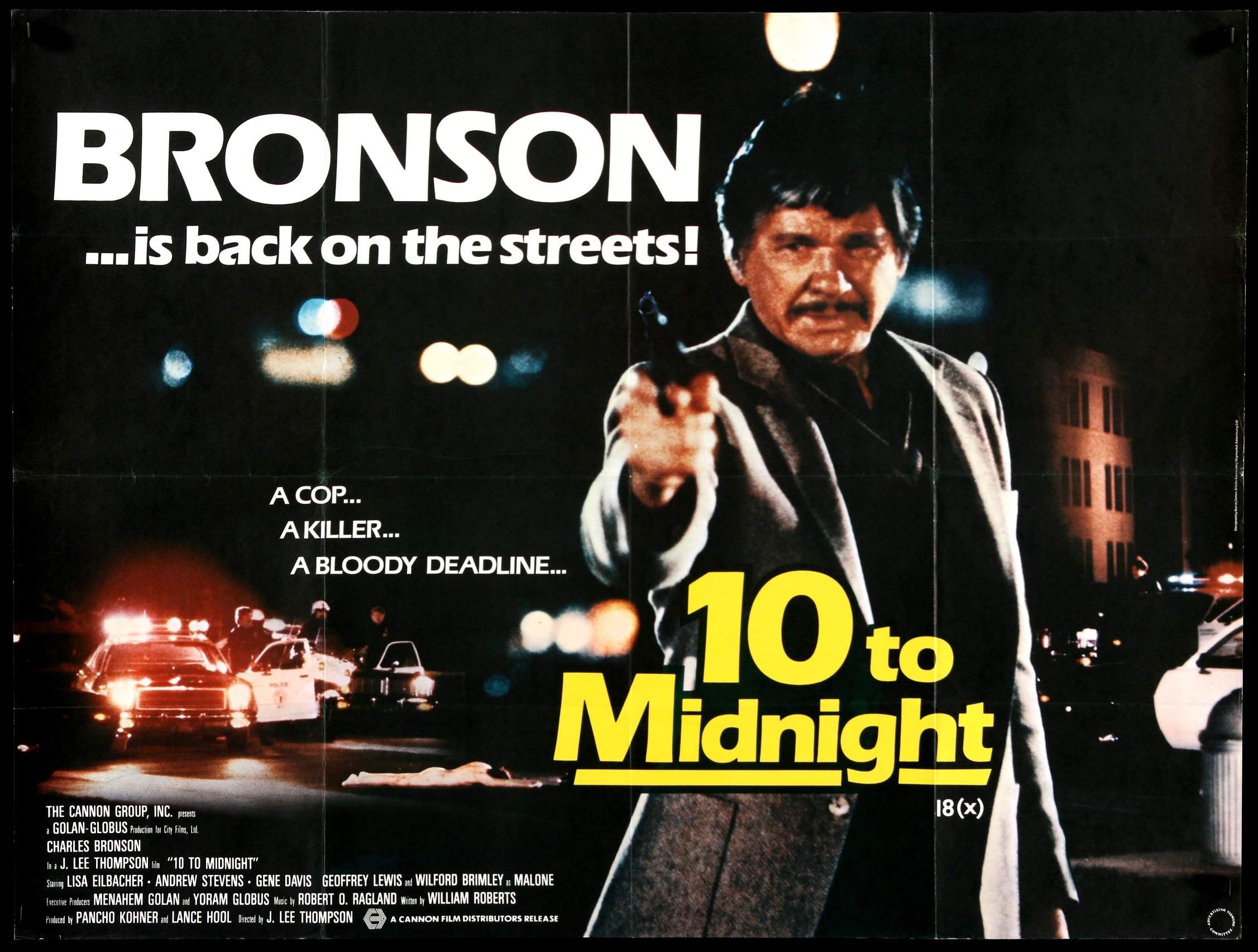 Ten to Midnight (1983) original movie poster for sale at Originalfilmart