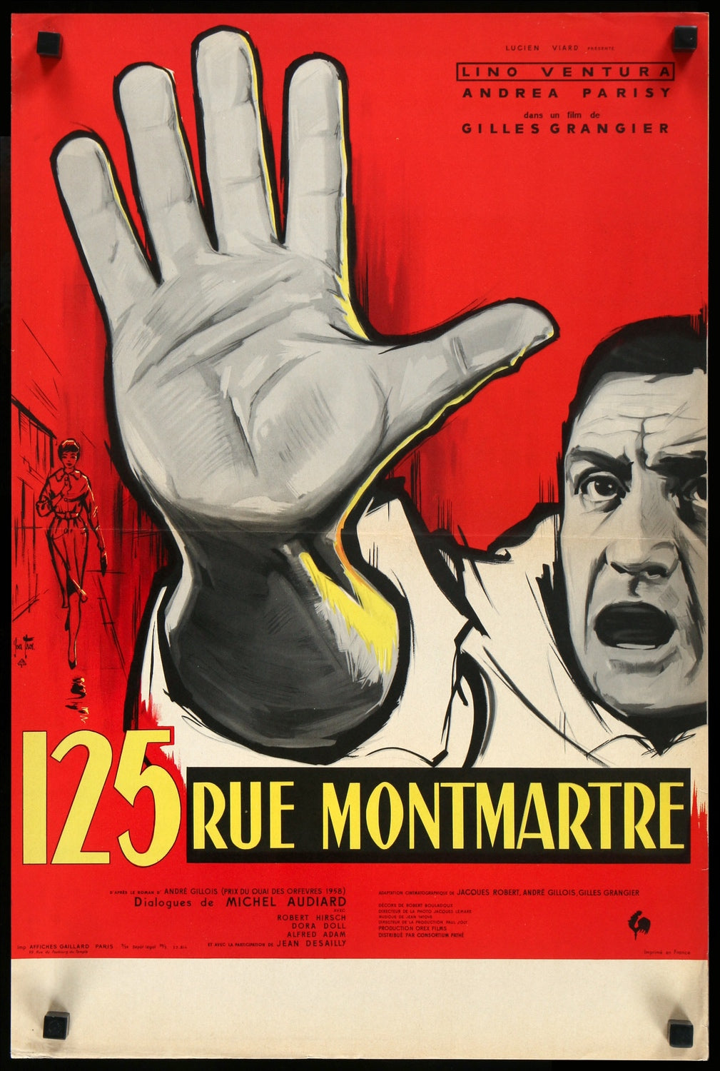125 Rue Montmartre (1959) original movie poster for sale at Originalfilmart