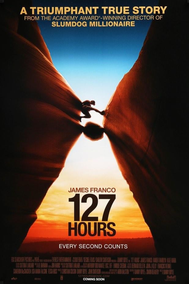 127 Hours (2010) original movie poster for sale at Originalfilmart