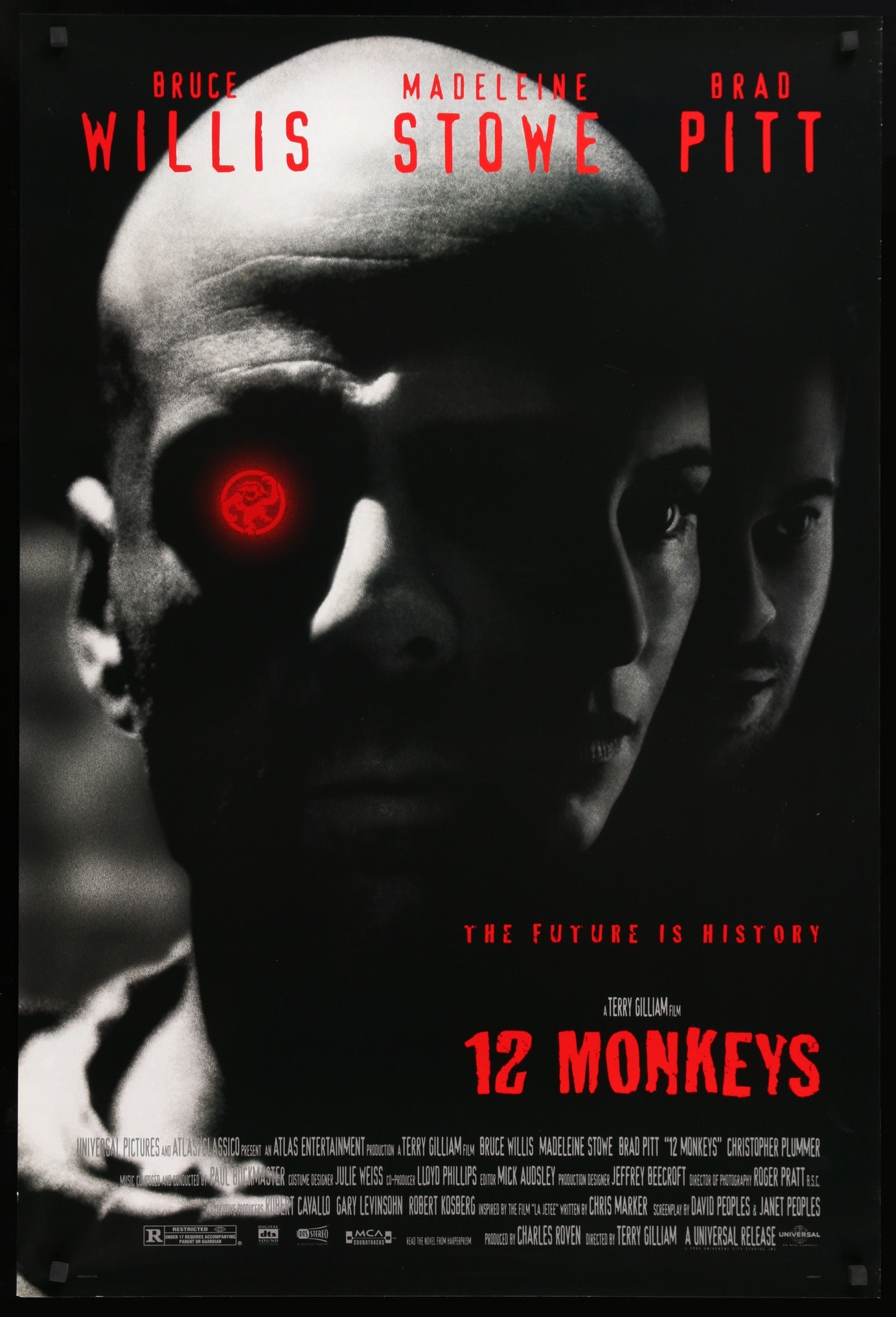 Twelve Monkeys (1995) original movie poster for sale at Originalfilmart