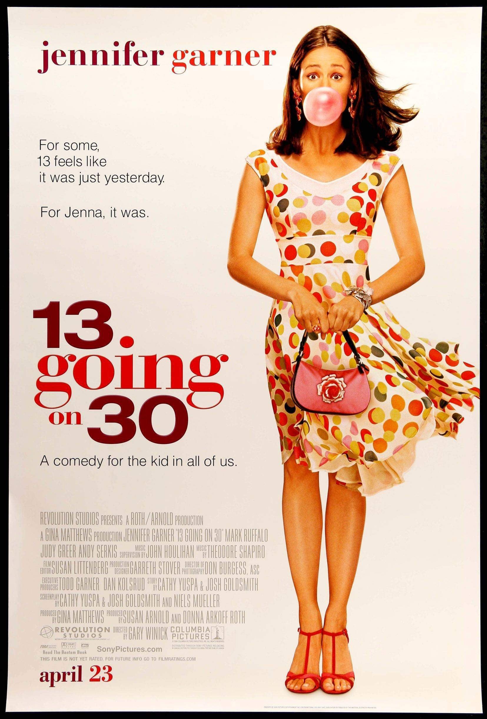 13 Going on 30 (2004) original movie poster for sale at Originalfilmart
